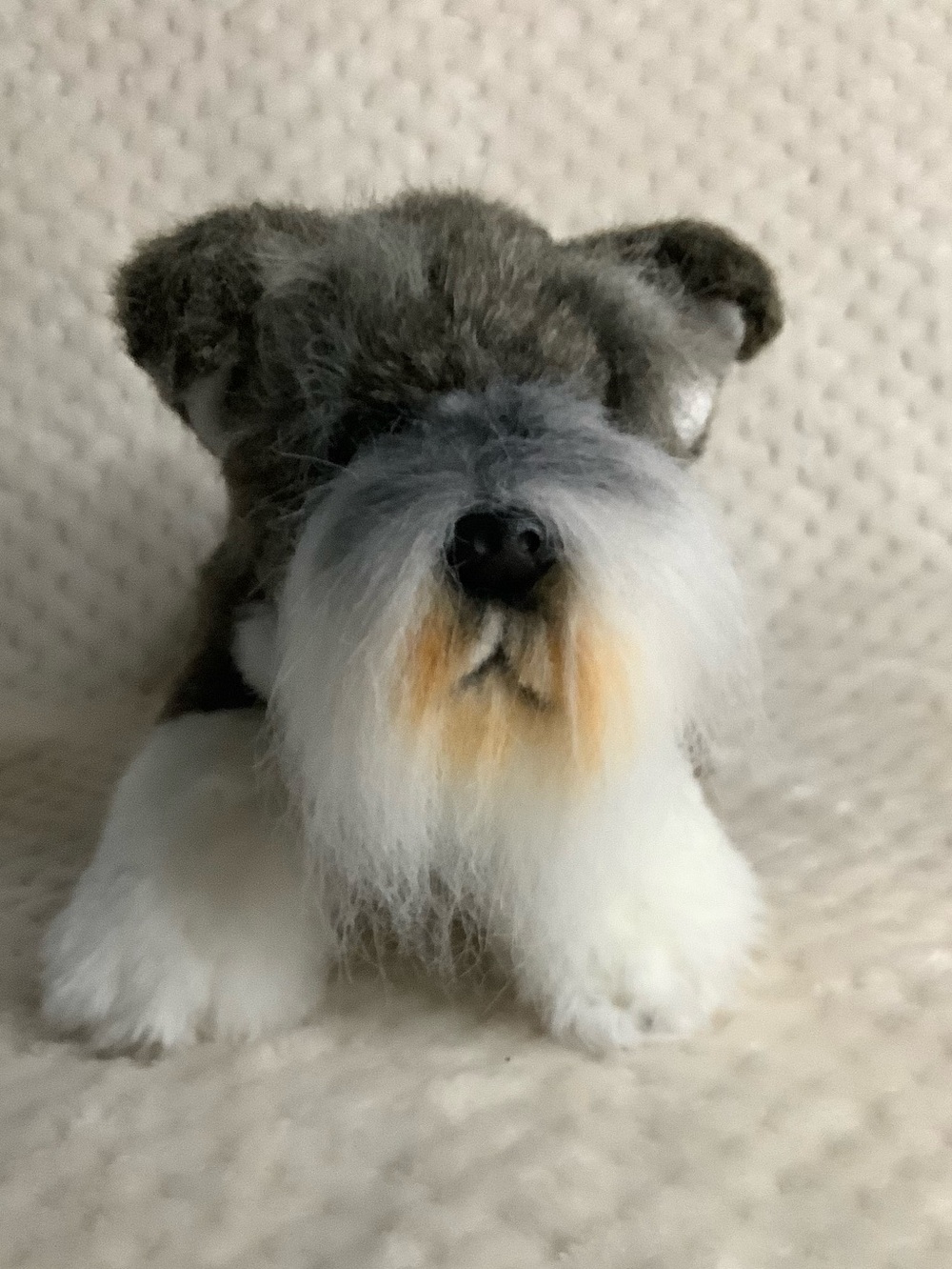 Russ Berrie Yokimo Classics Schnauzer Dog Plush 10 Inch